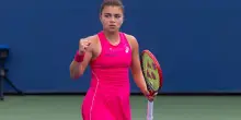 Paolini al 3° turno: Sevastova ko in due set