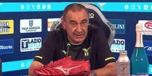 La conferenza stampa di Sarri