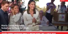María Corina Machado vince il Premio Nobel per la Pace 2025
