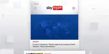 I titoli di Sky TG24 del 28 ottobre: edizione delle 8