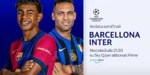 Dove vedere Barcellona-Inter