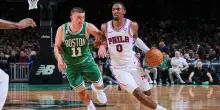 I Sixers sbancano Boston, New York batte i Cavs
