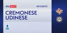 Cremonese-Udinese 1-1: gol e highlights