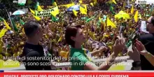 Brasile, proteste pro-Bolsonaro contro Lula e Corte Suprema