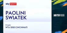 Paolini-Swiatek: gli highlights a Cincinnati
