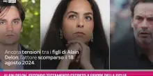 VIDEO Alain Delon, secondo testamento a favore della figlia