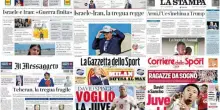 Le prime pagine dei quotidiani di oggi 25 giugno: la rassegna stampa
