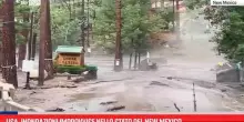 Usa, inondazioni improvvise nello Stato del New Mexico