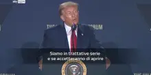 Trump sulla guerra dei dazi con Unione Europea: se UE apre i mercati, abbasseremo tariffe