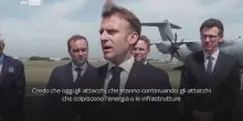Israele-Iran, appello Macron contro attacchi sui civili