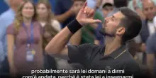 VIDEO. Djokovic si esibisce in un balletto allo US Open