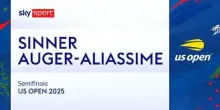 Sinner-Auger Aliassime: highlights US Open
