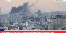 Iran, migliaia via da Teheran dopo bombardamenti israeliani