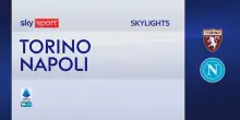 Torino-Napoli 1-0: gol e highlights