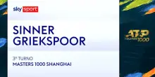 Gli highlights di Sinner-Griekspoor