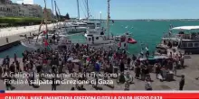 Gallipoli, nave umanitaria Freedom Flotilla salpa verso Gaza