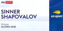 Sinner-Shapovalov: highlights US Open