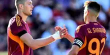 El Shaarawy-Dovbyk-Ferguson: Roma-Cannes 3-0