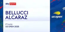 Alcaraz-Bellucci: highlights US Open