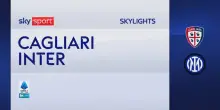Cagliari-Inter 0-2: gol e highlights