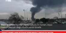 Israele-Yemen, raid su Sanaa dopo missili lanciati da Houthi