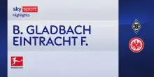 B.Gladbach-Eintracht 4-6: gol e highlights
