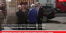 Principe William e Kate al Museo di Storia Naturale a Londra