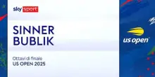 Sinner-Bublik: highlights US Open