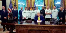 La Juve ricevuta da Trump alla Casa Bianca: le foto