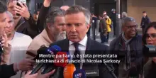 Avvocato Sarkozy: ricorso ma almeno un mese in carcere