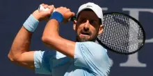 Djokovic al 3° turno: Svajda battuto in rimonta