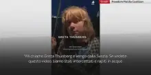 Greta Thunberg, video da nave Madleen sequestrata da Israele