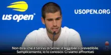 Alcaraz: 'Sinner non è prevedibile, ma ci conosciamo...'