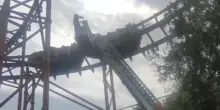 Roma, 15 persone bloccate sulle montagne russe di Cinecittà World