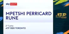 Mpetshi Perricard-Rune: highlights Atp Toronto
