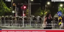 Serbia, scontri e proteste contro il governo di Vucic