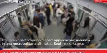 Seul, appicca incendio in un vagone della metro: arrestato