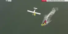 Atterraggio d'emergenza a Oak Island, salvataggio del pilota