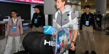 Jannik Sinner è arrivato a Pechino. VIDEO