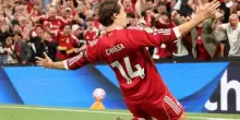 L'hai visto il primo gol di Chiesa in Premier? Ha deciso così Liverpool-Bournemouth
