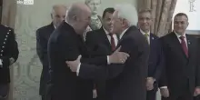 Mattarella riceve il presidente dell'Algeria, Tebboune