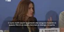 Julia Roberts alla conferenza stampa di After the Hunt