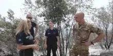 Vesuvio, viaggio nei luoghi danneggiati dall'incendio