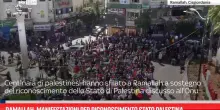 Ramallah, manifestazioni per riconoscimento Stato Palestina