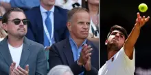 Lo avete riconosciuto? A Wimbledon DiCaprio in prima fila per Fritz-Alcaraz