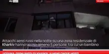 Ucraina: droni russi su Kharkiv, almeno cinque morti