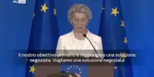 Von der Leyen a Pechino: 'Sui dazi Usa vogliamo trovare soluzione negoziata'