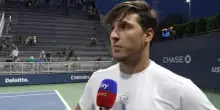 US Open, Darderi: 'Sto prendendo confidenza a giocare sul cemento'