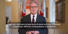 Starmer: Il Regno Unito riconosce lo Stato di Palestina