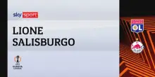 Lione-Salisburgo 2-0: gol e highlights